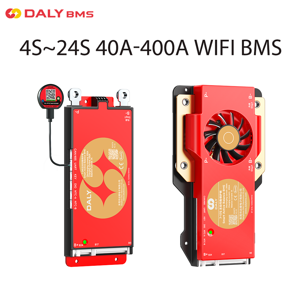 Daly BMS WiFi Bluetooth Smart  - Smart Bms 24S 200A Bluetooth Lifepo4 review and price