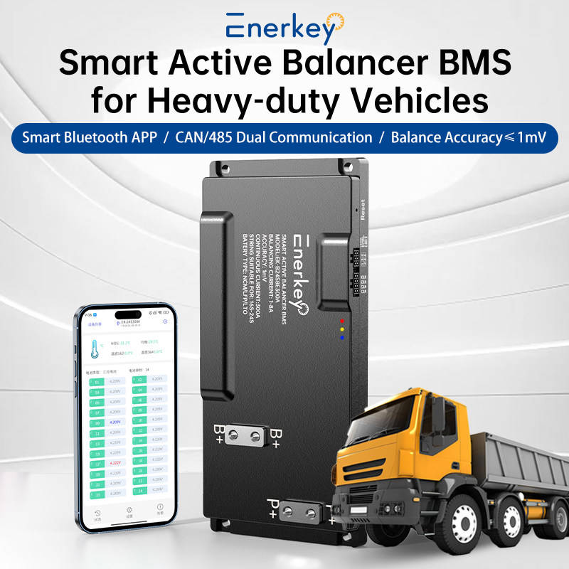 Enerkey Smart BMS 16S-24S 200A - Smart Bms 24S 200A Bluetooth Lifepo4 review and price