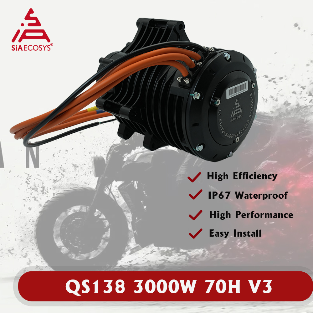 QSMOTOR QS138 70H V3 3000W 750 - Fardriver Nd72850 Controller review and price